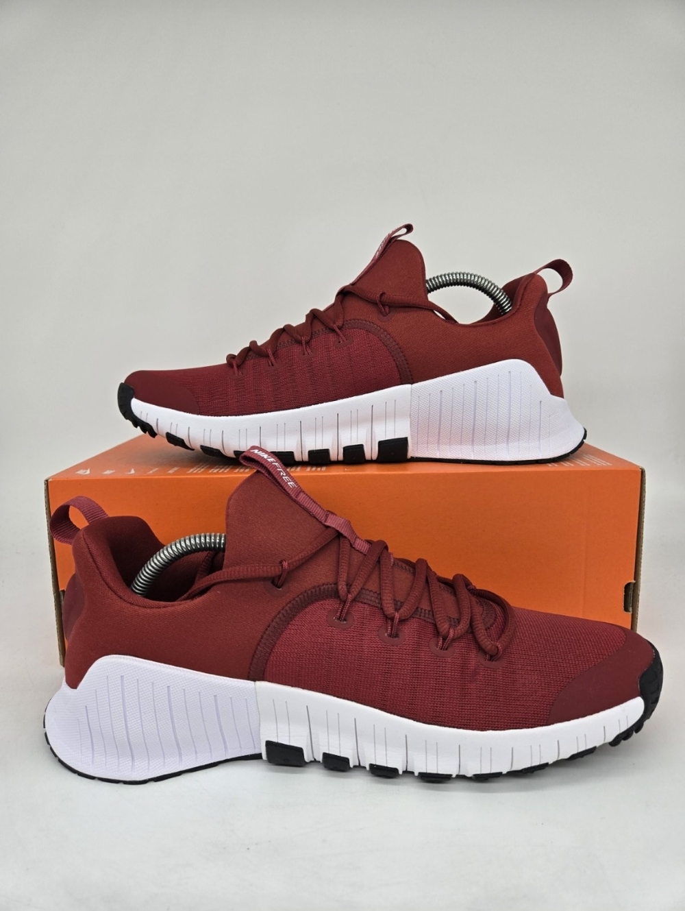 New Nike Free Metcon 6 TB Crimson Men's Workout Shoes Size 10.5 - Picture 6 of 8